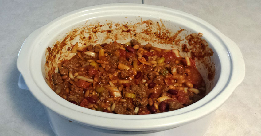 Bomb Slow Cooked Beef and 3-Bean Chili Recipe