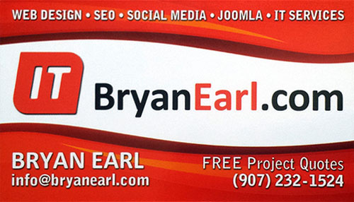 bryan earl web design