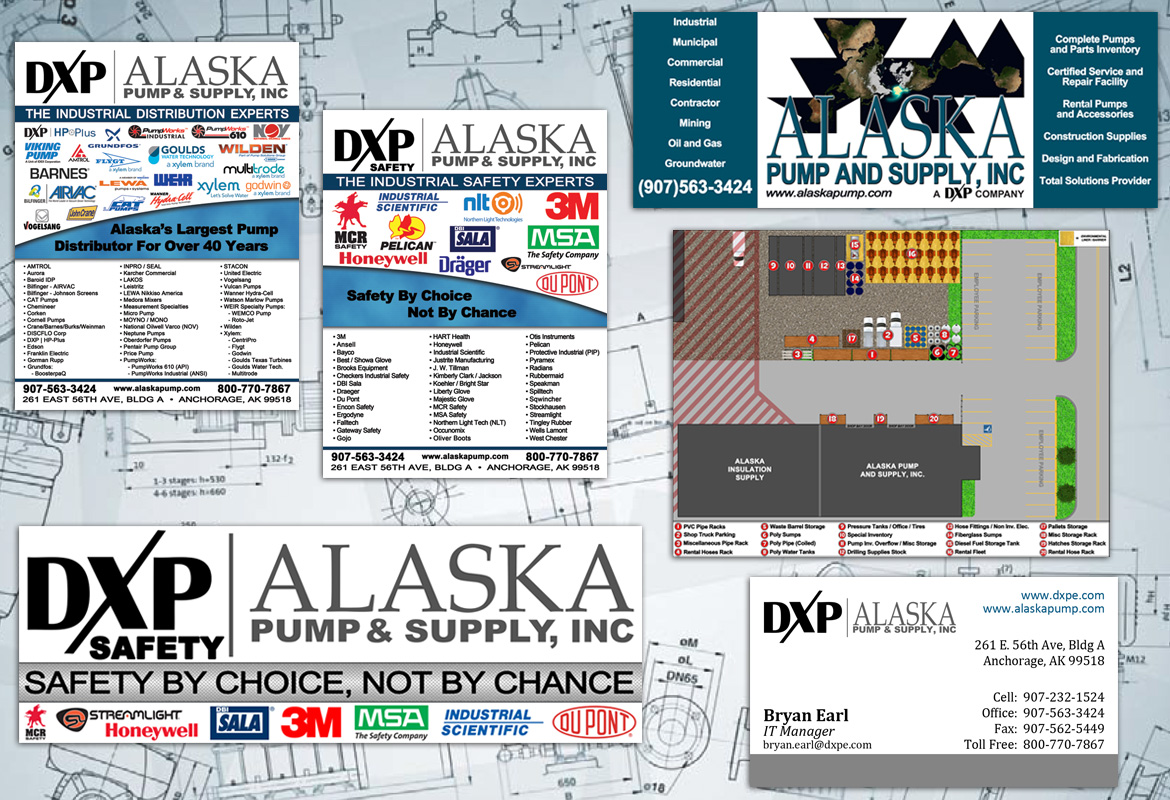 Alaska Pump Company Branding